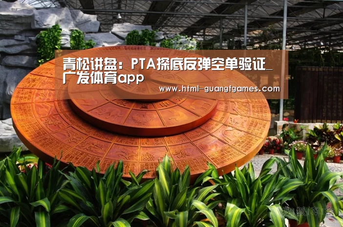 青松讲盘:PTA探底反弹空单验证_广发体育app(图3) 广发体育app